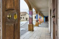 Percorso d'accesso al Chiostro del Duomo